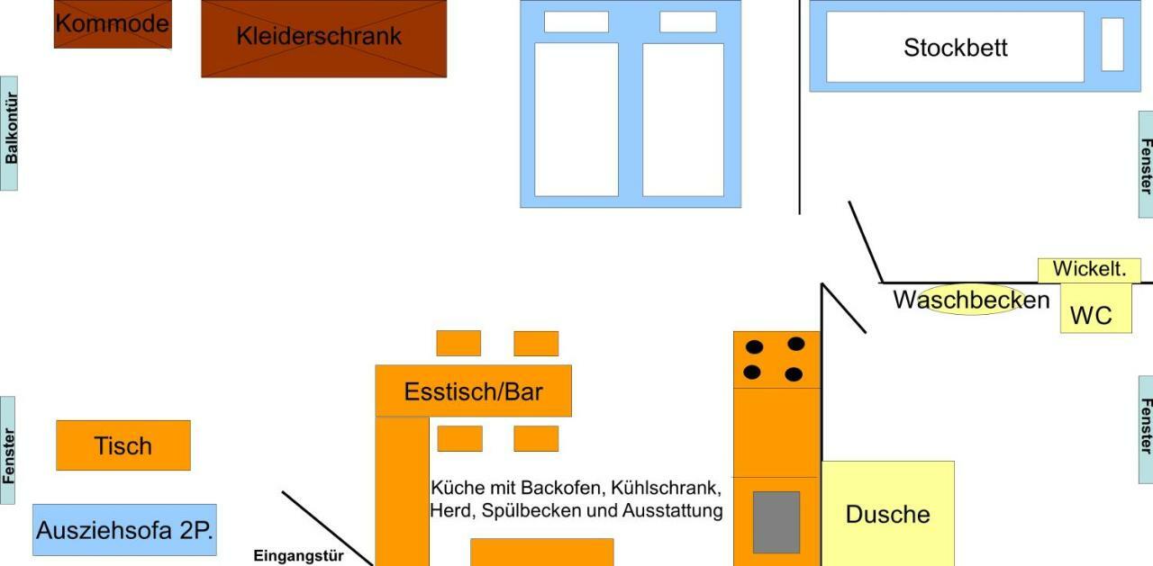 Waldhof-Iphofen Lägenhet Exteriör bild